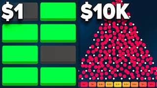 $1 vs $10,000 Gambling Session