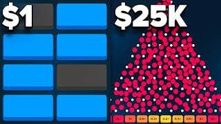 $1 vs $25,000 Gambling Experience