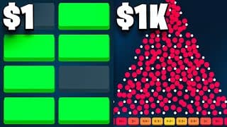 $1 vs $1,000 Gambling Session