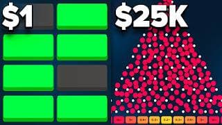 $1 vs $25,000 Casino Experience..