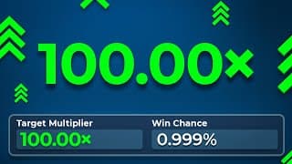 this video ends when I hit a 100x win..