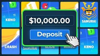 I took $10,000 to 10 casino games..