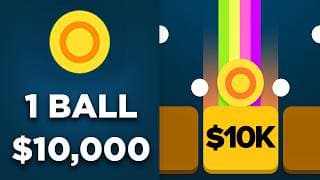 1 Plinko Ball = $10,000