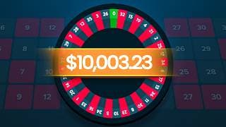I Placed $10,000 On 1 Roulette Spin..